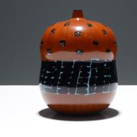 Yoichi Ohira Glass Vase , Vessel, Unique - Sold for $12,160 on 10-26-2024 (Lot 122).jpg